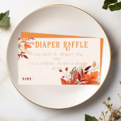 秋フローラ葉の赤ちゃん エンクロージャーカード