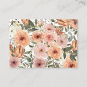 秋フローラ表示シャワー エンクロージャーカード (裏面)