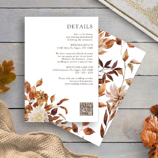 秋フローラ詳細 エンクロージャーカード