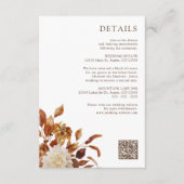 秋フローラ詳細 エンクロージャーカード (正面)