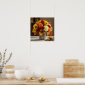 秋フローラ配置図 ポスター (キッチン)