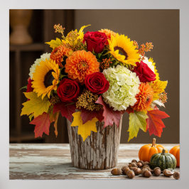 秋フローラ配置図 ポスター