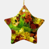 秋フローラ セラミックオーナメント (正面)