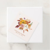 秋フローラ&パンプキンスベビーシャワー フェイバータグ (インサイチュ)