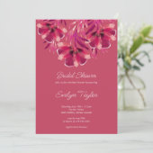 秋フローラ、ビバマゼンタブライダルシャワー 招待状 (スタンド正面)