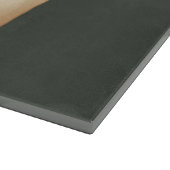 秋ブラック&クリーム花付きクリーム封筒 カッティングボード (角)