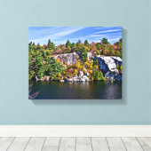 秋ブリーのまわりにジミニュアスカ キャンバスプリント (インサイチュ (ウッドフロア))