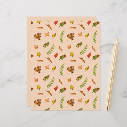 秋ブリーズフラット紙シート (正面/裏面インサイチュ)