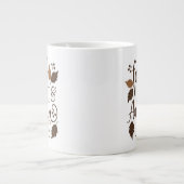 秋ブリーズ紅葉 ジャンボコーヒーマグカップ (正面)