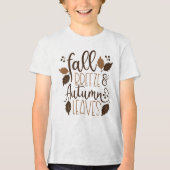 秋ブリーズ紅葉 トライブレンドTシャツ (正面)