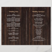 秋ブルゴーニュバラひまわりオールドウッドプログラム チラシ (裏面)