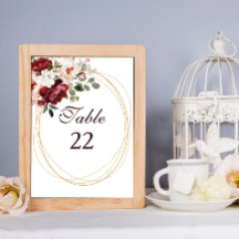 秋ブルゴーニュフローラ縁ど金ゴールド結婚の