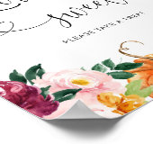 秋ブルゴーニュ愛は甘い取り扱いポスター ポスター (角)