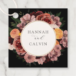 秋ブルゴーニュ結婚フローラクラシックズ フェイバータグ