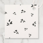 秋ブルゴーニュ結婚フローラクラシックズ フェイバータグ (裏面)