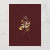 秋ブルゴーニュ結婚金ゴールド詳細 エンクロージャーカード (裏面)