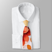 秋ブルゴーニュ・オレンジ結婚フローラズ・グロムスマン ネクタイ (タイ)