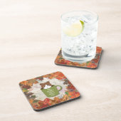 秋ブレイクキャットコルク コースター (右側)