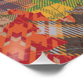 秋ブレイクネコ光沢ポスター ポスター (コーナー)