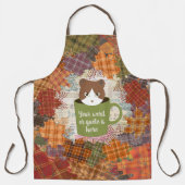 秋ブレイクネコ エプロン (正面)