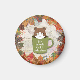 秋ブレイクネコ マグネット