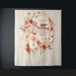 秋ブーケテラコッタ赤面groovy 30th birthday タペストリー<br><div class="desc">ああ、30歳の誕生日を計画するお祝いはエキサイティングに聞こえる！秋ブーケterracotta赤面の溝深い背景タペストリー写真のプロップは確かに魅力的touchをイベントに追加する。暖かい色とグルービーデザインは、誕生祝い中の特別な思い出をキャプチャするための美しい背景を作成する。このタペストリーを焦点に、雰囲気はフェスティバルで、愛で満たされる。楽しい大事な行事を高めシンプルて、誕生祝いをより記憶に残すことができるのはすごい。一致連絡するアイテムまたはカスタマイズ、赤面バラ©</div>