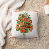 秋ブーケヴィンテージ可逆枕 クッション (ブランケット)