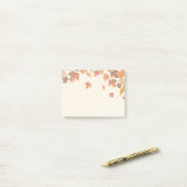 秋プリントポストitノートパッド ポストイット (デスク上)