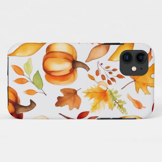 秋プリント Case-Mate iPhoneケース (裏面(横))