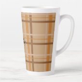 秋プレイド カフェラテマグ (右)