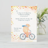 秋ベア招待状 招待状 (スタンド正面)