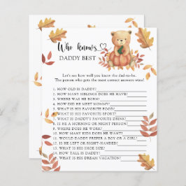 秋ベア – 誰がパパのゲームを知っ最高のている