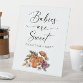 秋ベビーは甘い 台座サイン (インサイチュ)