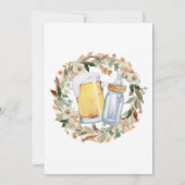 秋ベビーはBeyring Baby Shawer招待状 招待状 (裏面)