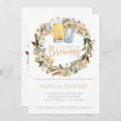 秋ベビーはBeyring Baby Shawer招待状 招待状 (正面/裏面)