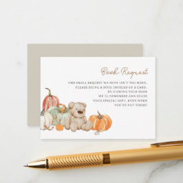 秋ベビーエンクロージャカード用おもちゃ書籍のカボチャ エンクロージャーカード