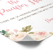 秋ベビーシャワーゲームポスターおしゃぶり狩り ポスター (角)