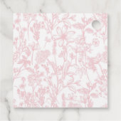 秋ベビーシャワーメッセージカード フェイバータグ (裏面)