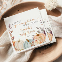 秋ベビーシャワーリトルカボチャ