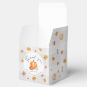 秋ベビーシャワー男女兼用、カボチャ フェイバーボックス (オープン)