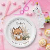 秋ベビーシャワー紙プレート ペーパープレート (パーティー)