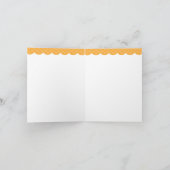 秋ベビーベアワゴンノートカード サンキューカード (内部)