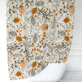 秋ベリーと離れ シャワーカーテン