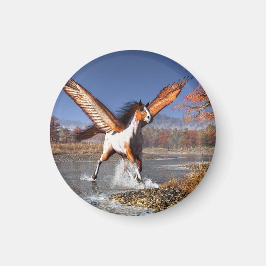 秋ペガサス マグネット (正面)