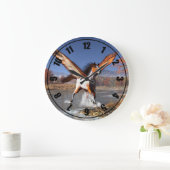 秋ペガソス ラージ壁時計 (ホーム)