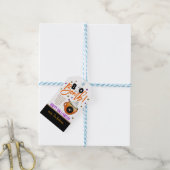 秋ホットココアボムギフトラベル ギフトタグ (より糸付き)