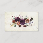 秋ホワイトパンプキンベビーおむつラッフル エンクロージャーカード (裏面)