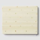 秋ホワイト&金ゴールドパンプキンゲストハウス ゲストブック (裏面)