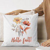 秋ホームデコールエレガントフローラワイルドフラワー クッション
