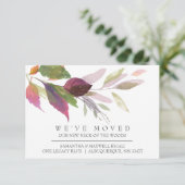 秋ホームムービングアナウンスメントウォーターカラー植物学 (スタンド正面)